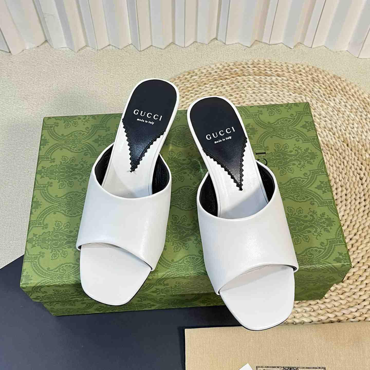 Gucci Women's Interlocking G Heel Sandal - FashionPlug