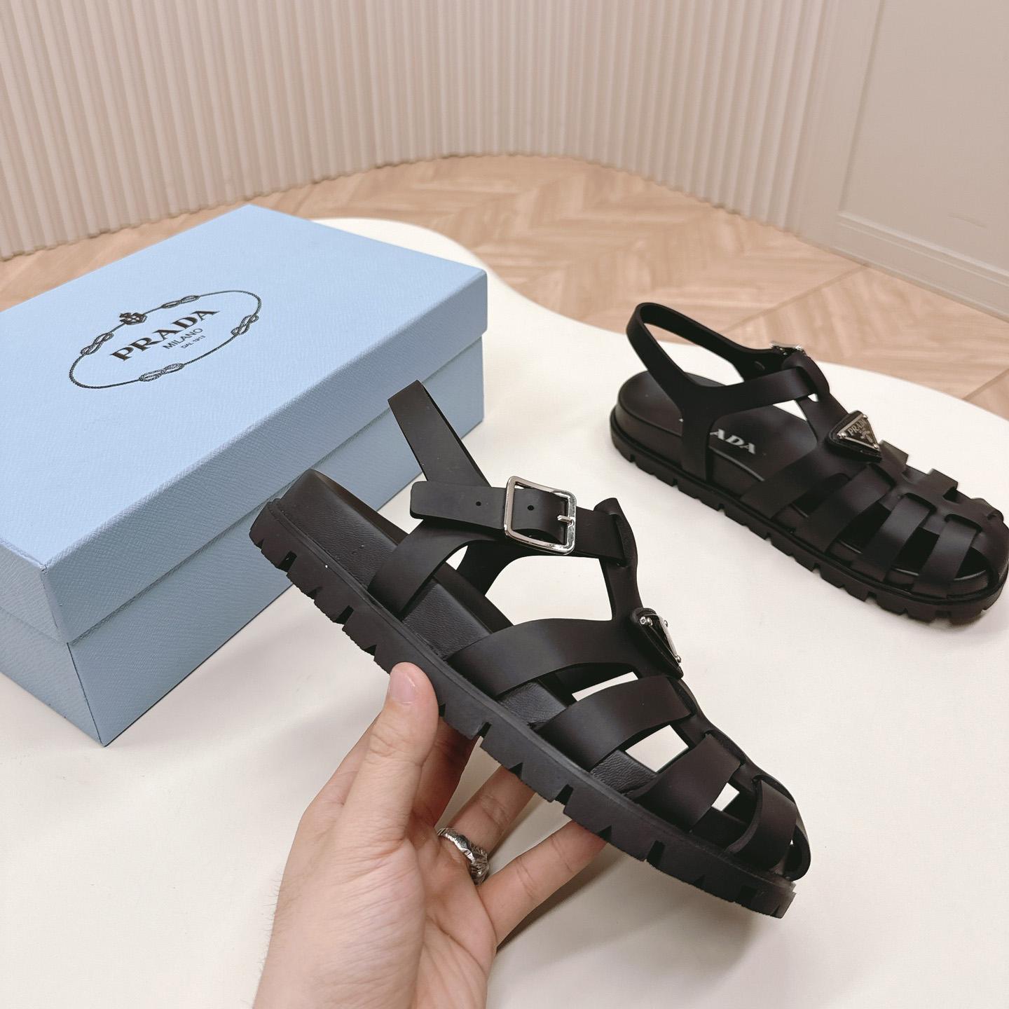 Prada Sporty Fisherman Sandals - FashionPlug