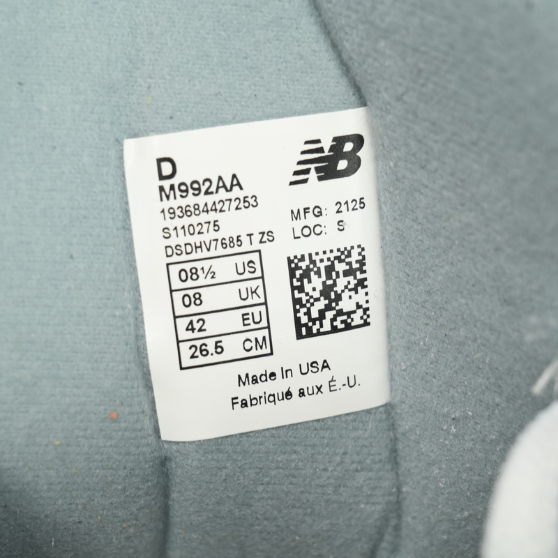 New Balance 992 Violet Sneakers      M992AA  - FashionPlug