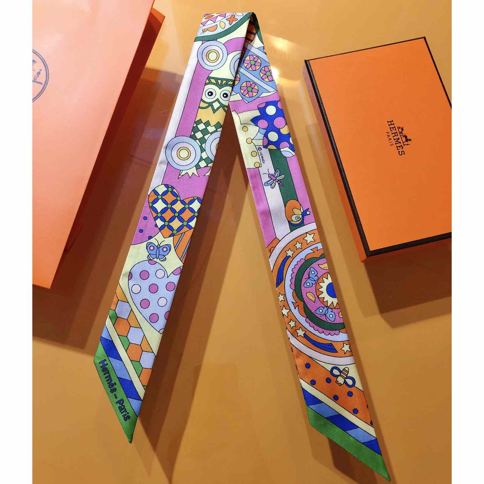 Hermes Les Murmures De La Foret Twilly - FashionPlug