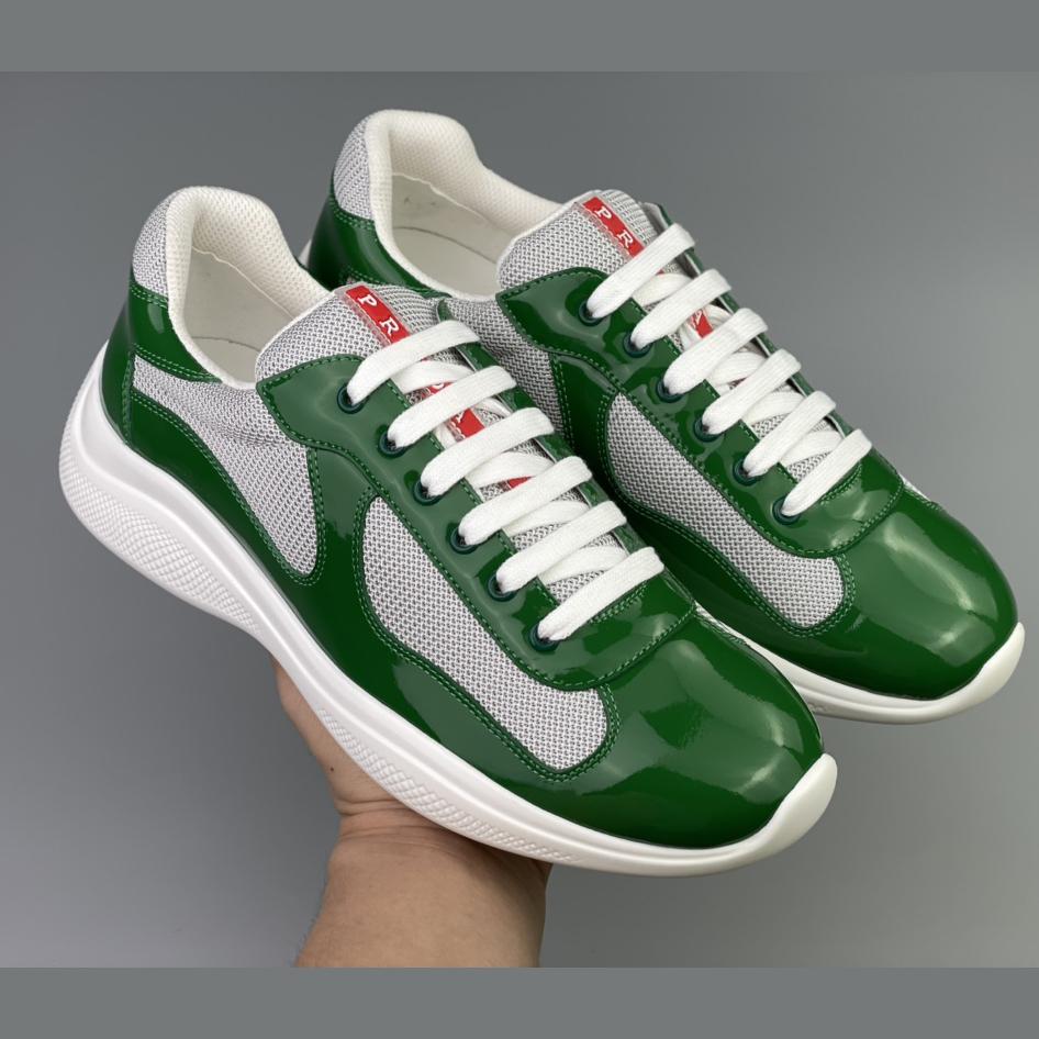Prada Male America's Cup Sneaker  - FashionPlug