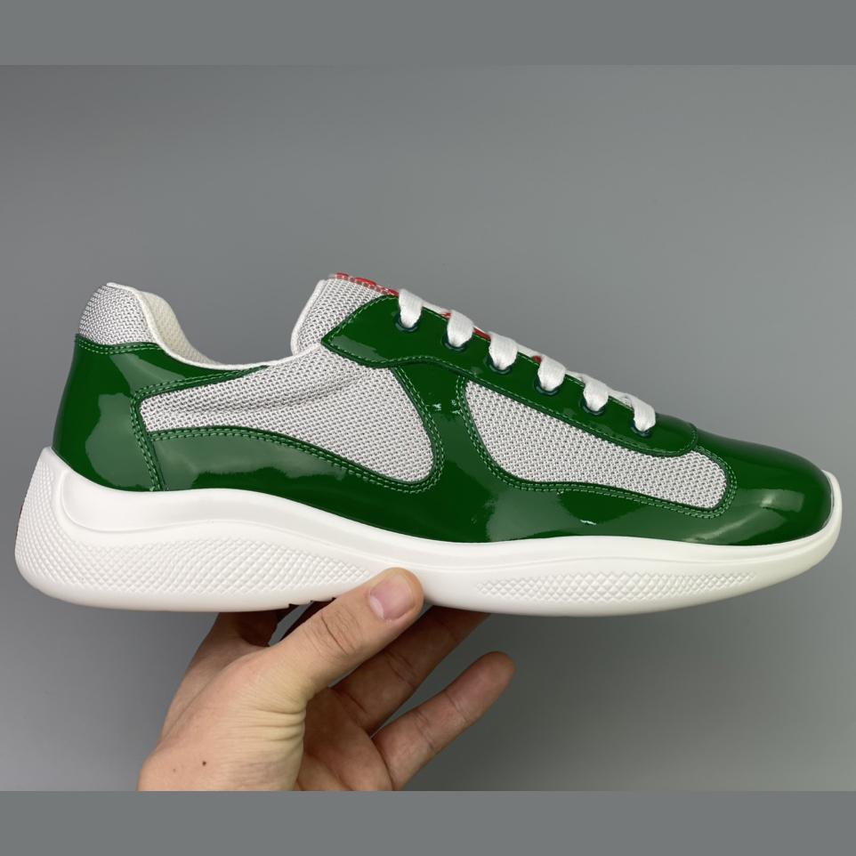 Prada Male America's Cup Sneaker  - FashionPlug