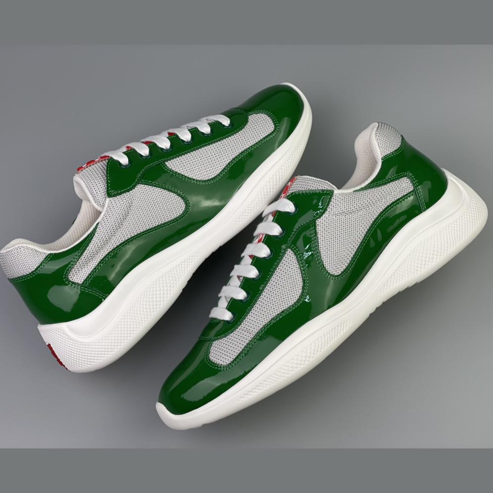 Prada Male America's Cup Sneaker  - FashionPlug