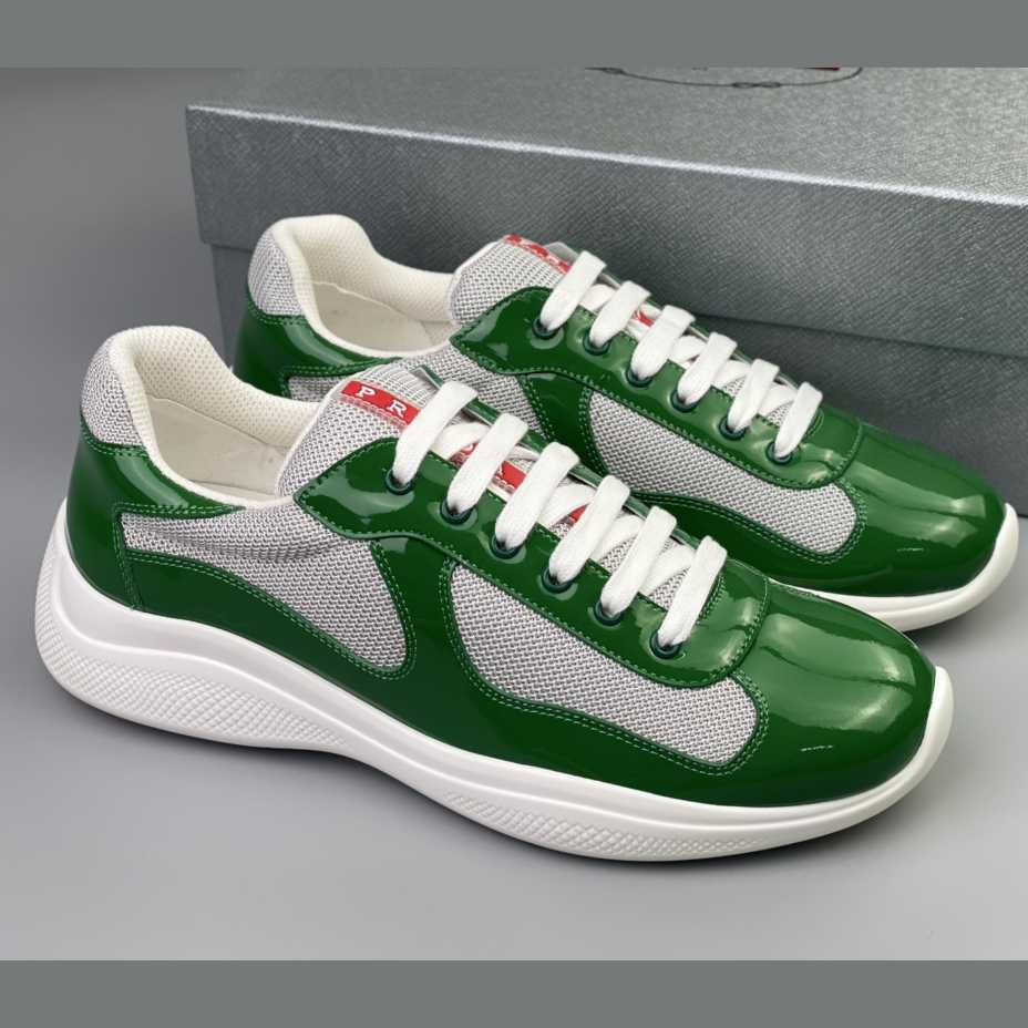 Prada Male America's Cup Sneaker  - FashionPlug