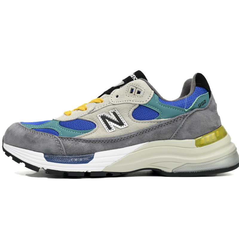 New Balance 992 Blue Grey Sneakers      M992RR  - FashionPlug