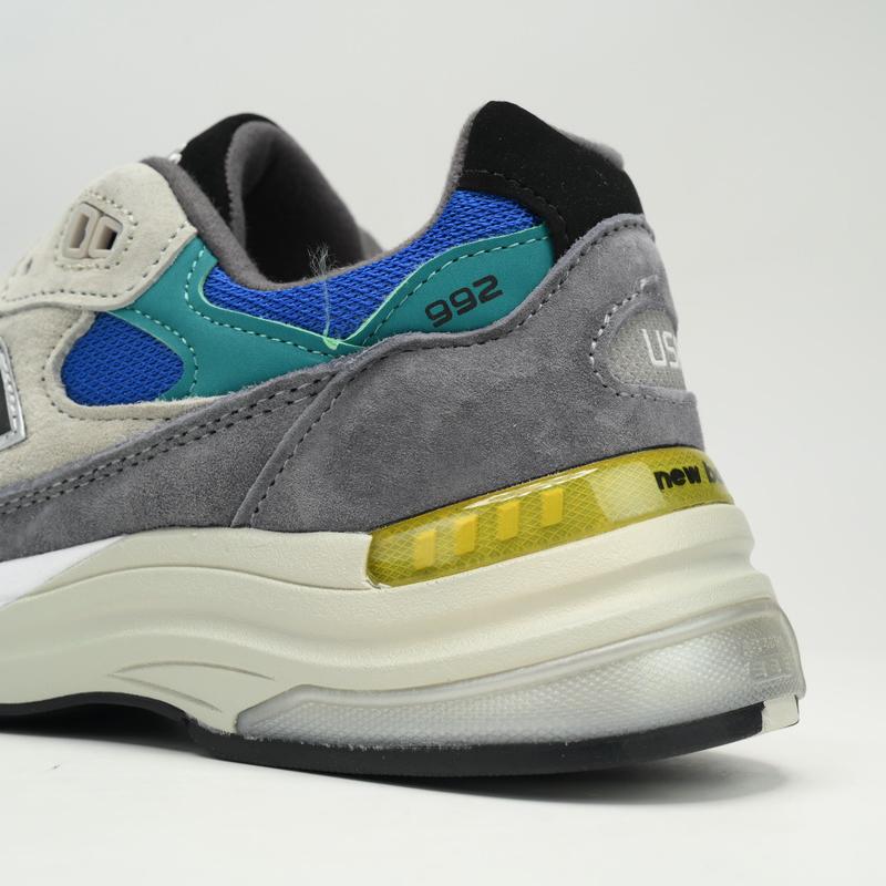 New Balance 992 Blue Grey Sneakers      M992RR  - FashionPlug