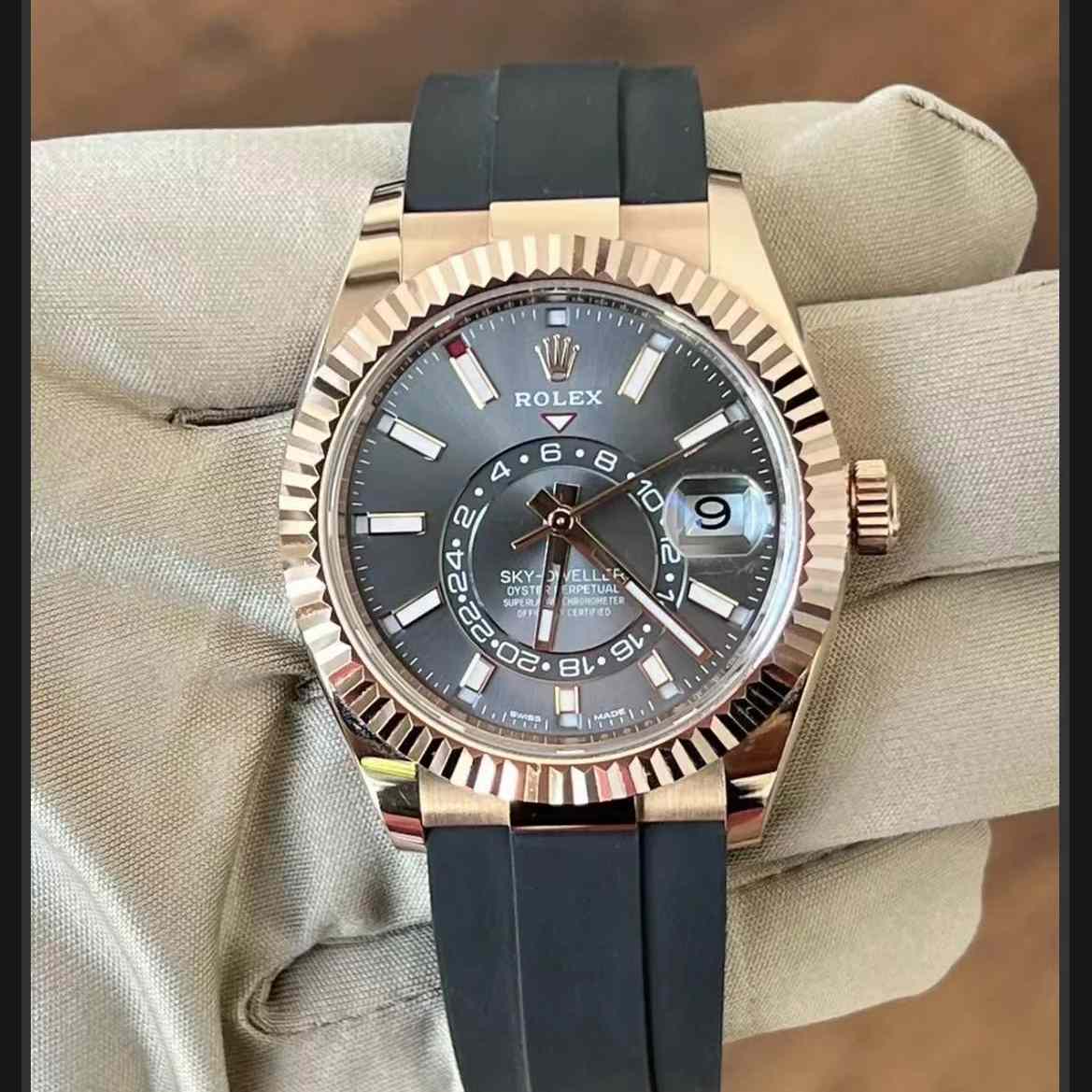 Rolex Sky-Dweller Watch   - FashionPlug