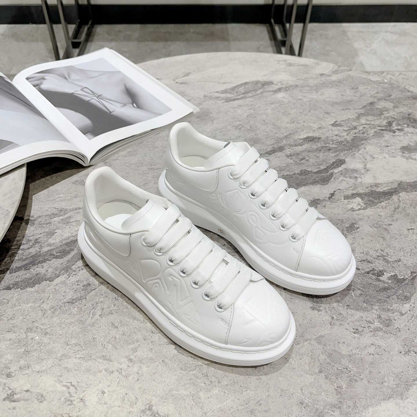 Alexander Mqueen Oversized Sneakers - FashionPlug