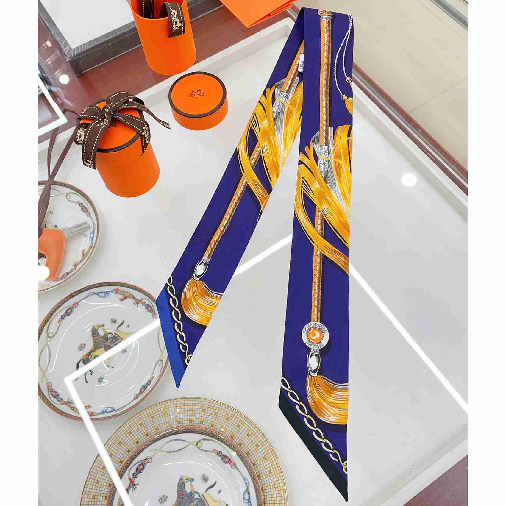 Hermes Cavalcades Twilly - FashionPlug