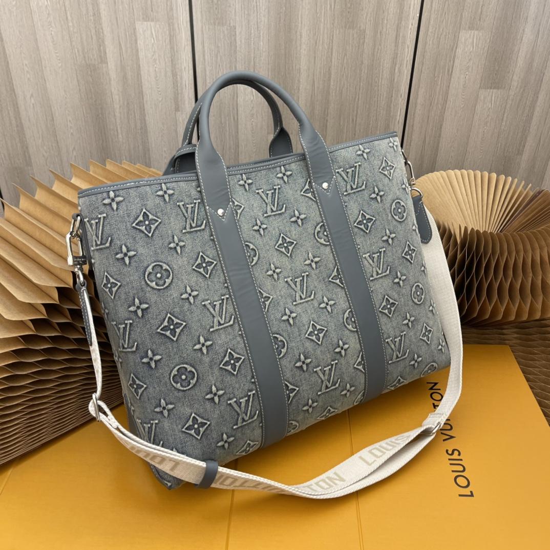 Louis Vuitton Weekend Tote NM   M22537 - FashionPlug