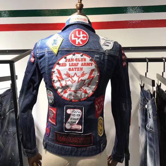 Dsquared2 Multi Patch Jacket - FashionPlug