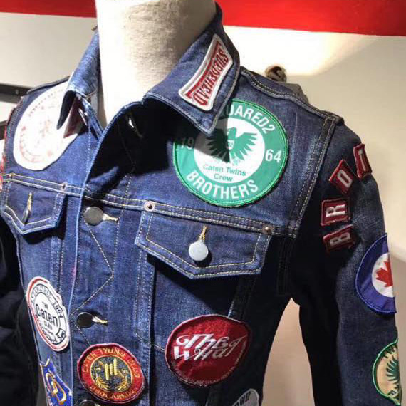 Dsquared2 Multi Patch Jacket - FashionPlug