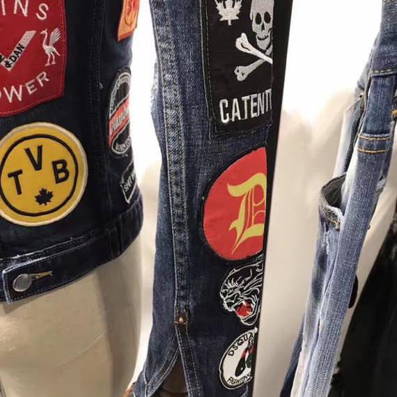 Dsquared2 Multi Patch Jacket - FashionPlug