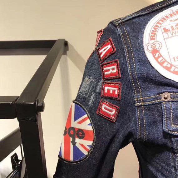 Dsquared2 Multi Patch Jacket - FashionPlug