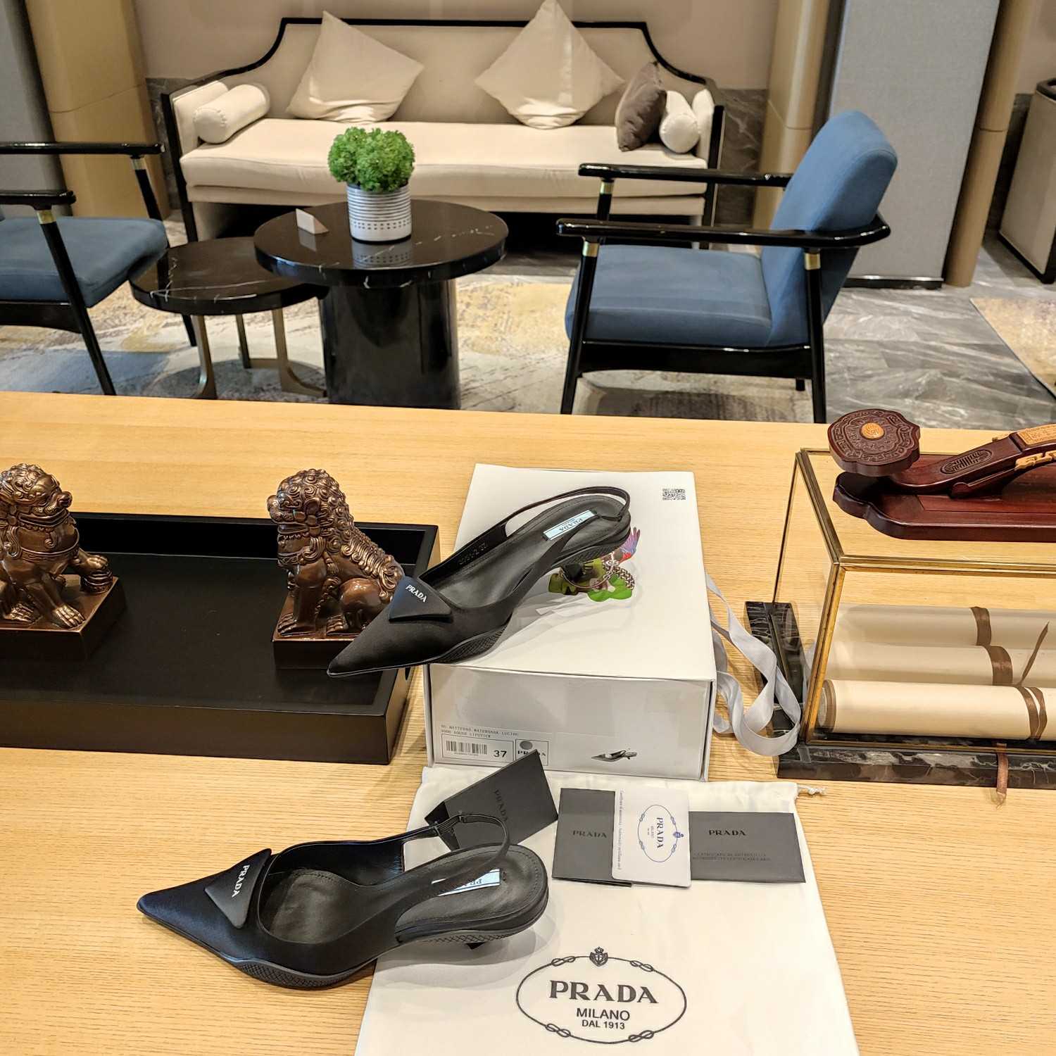 Prada Slingback Pumps - FashionPlug