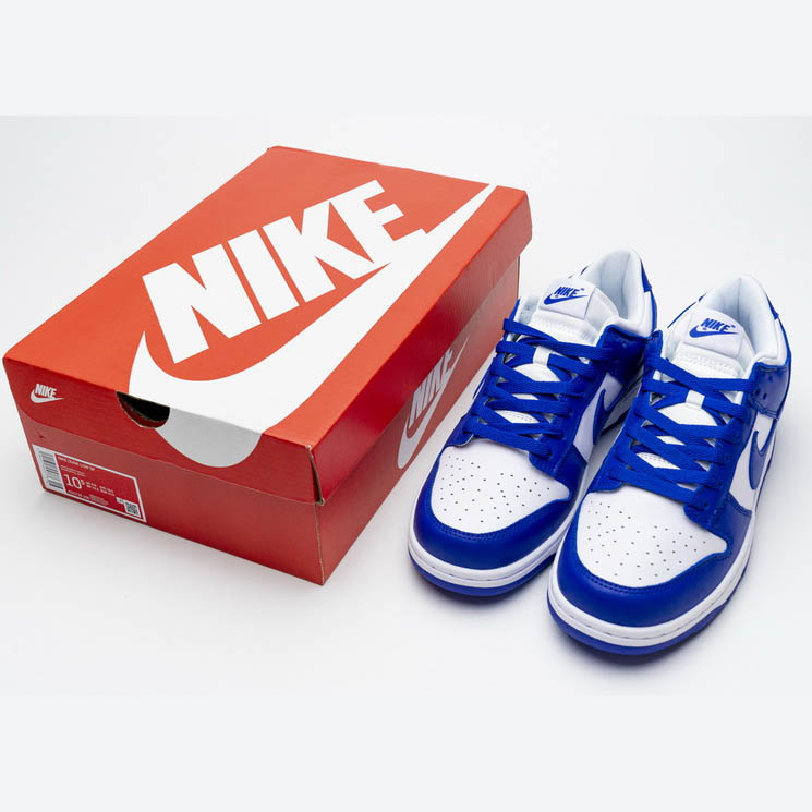 Nike Dunk Low SP Low SP “Kentucky” Sneaker       CU1726-100 - FashionPlug