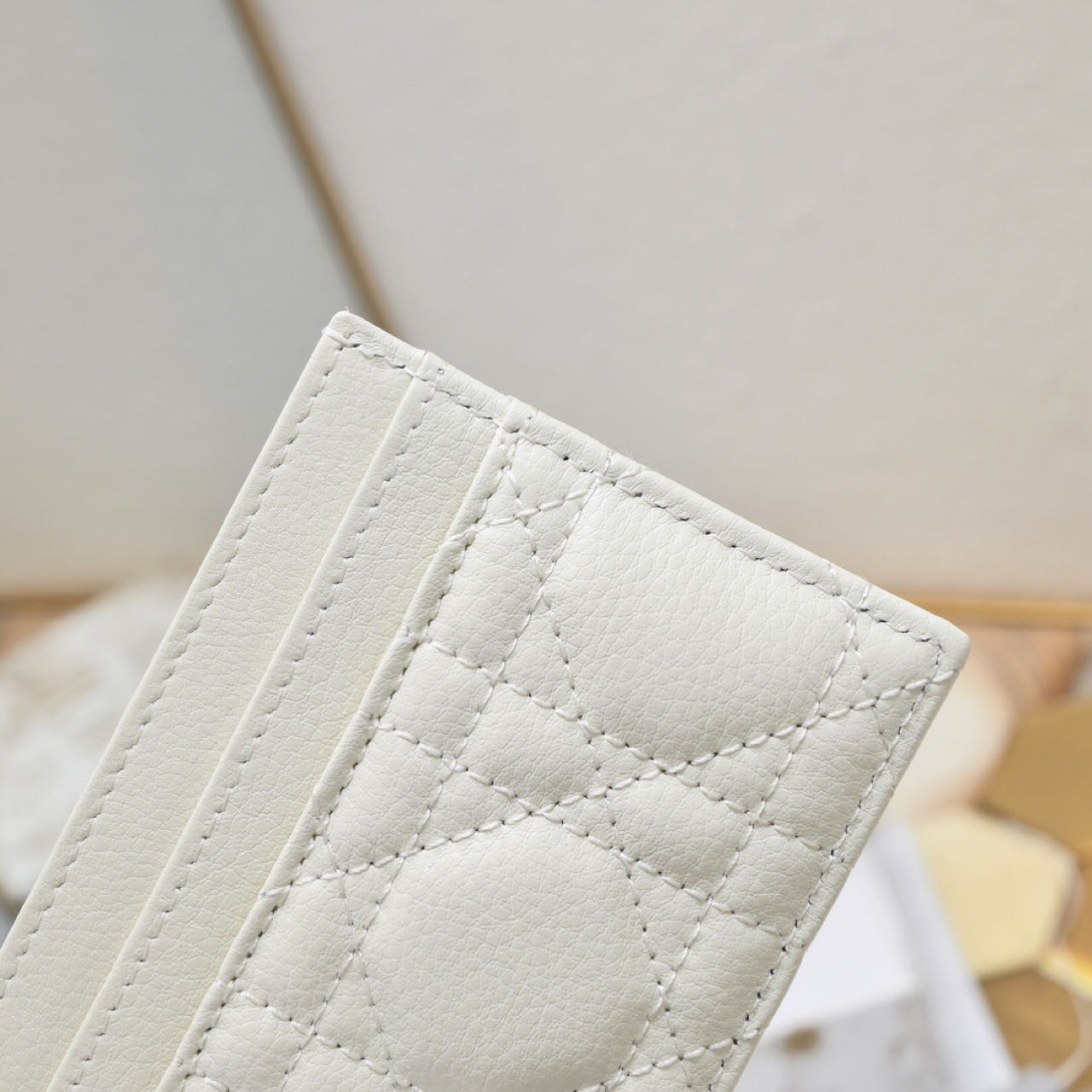 Dior Caro Five-Slot Card Holder   - FashionPlug
