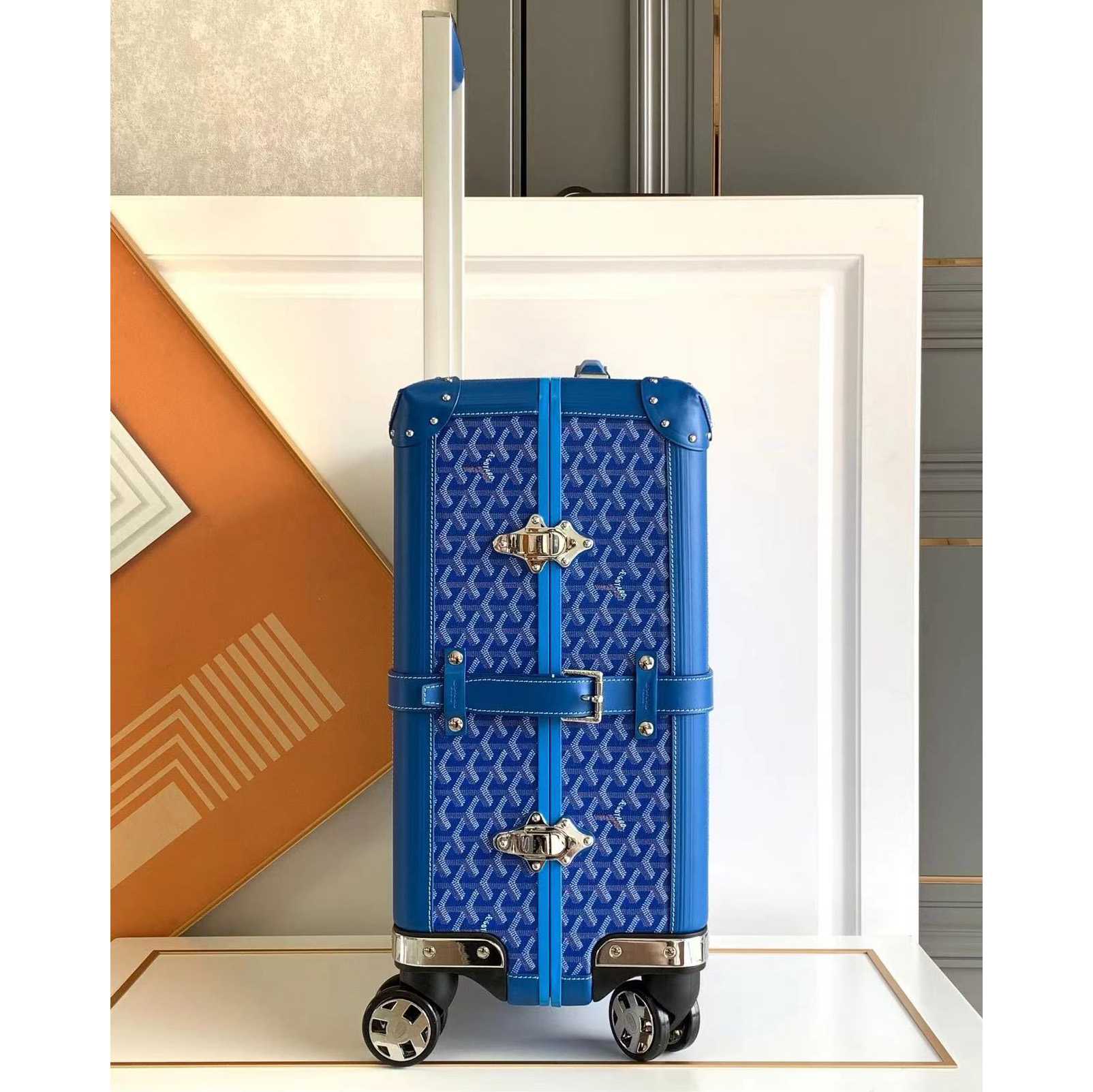 Goyard Bourget PM Trolley Case - FashionPlug