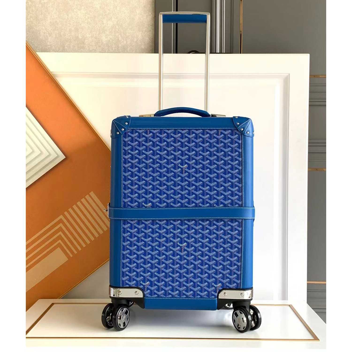 Goyard Bourget PM Trolley Case - FashionPlug