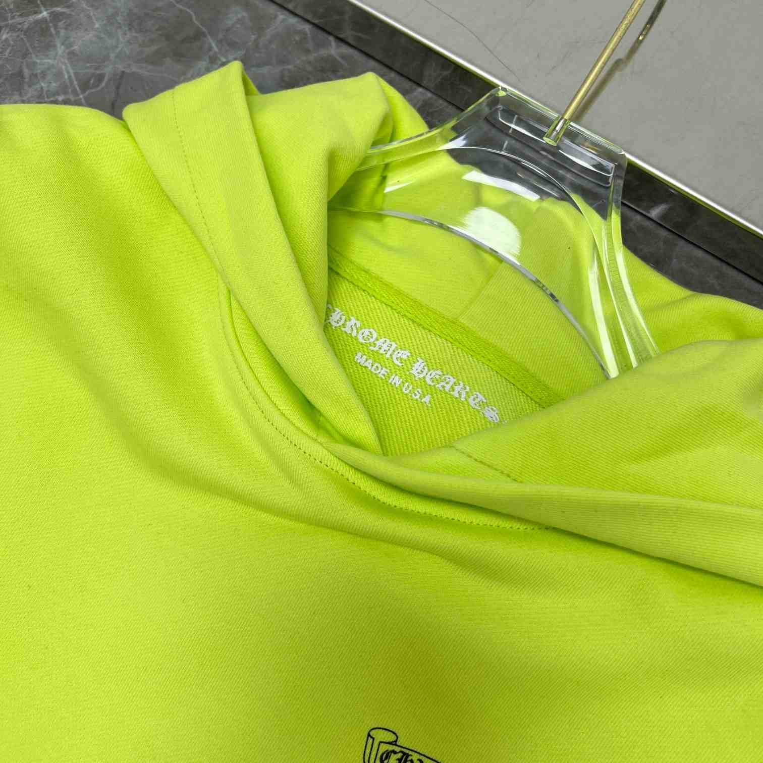 Chrome Heart Matty Boy 'Link' Lime Hoodie - FashionPlug