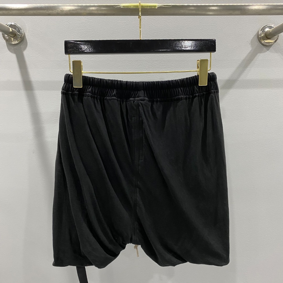 Rick Owens Drkshdw Belt Shorts - FashionPlug