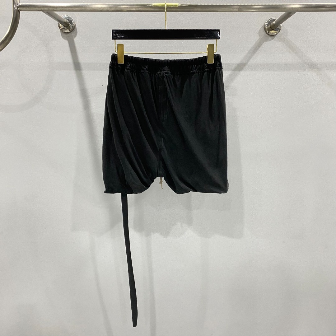 Rick Owens Drkshdw Belt Shorts - FashionPlug