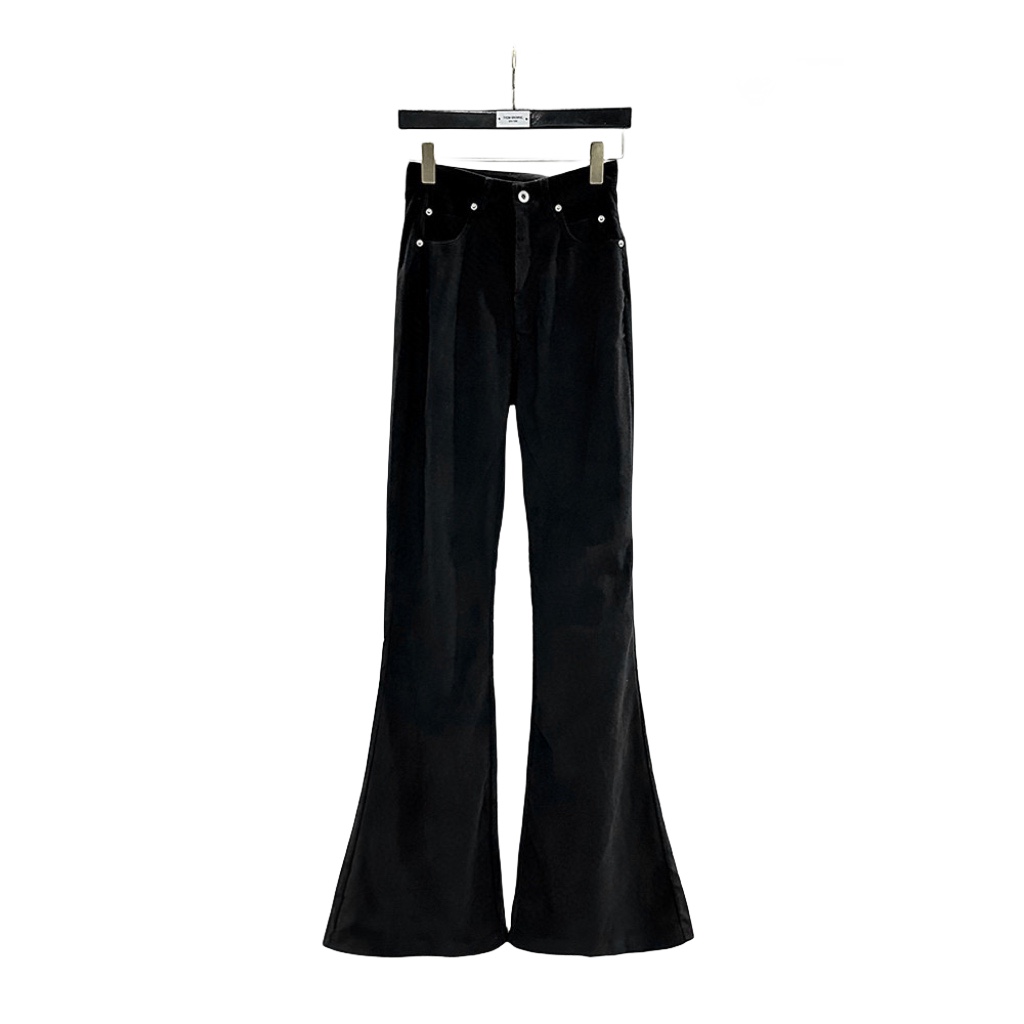 Rick Owens Drkshdw Black Bolan Jeans - FashionPlug