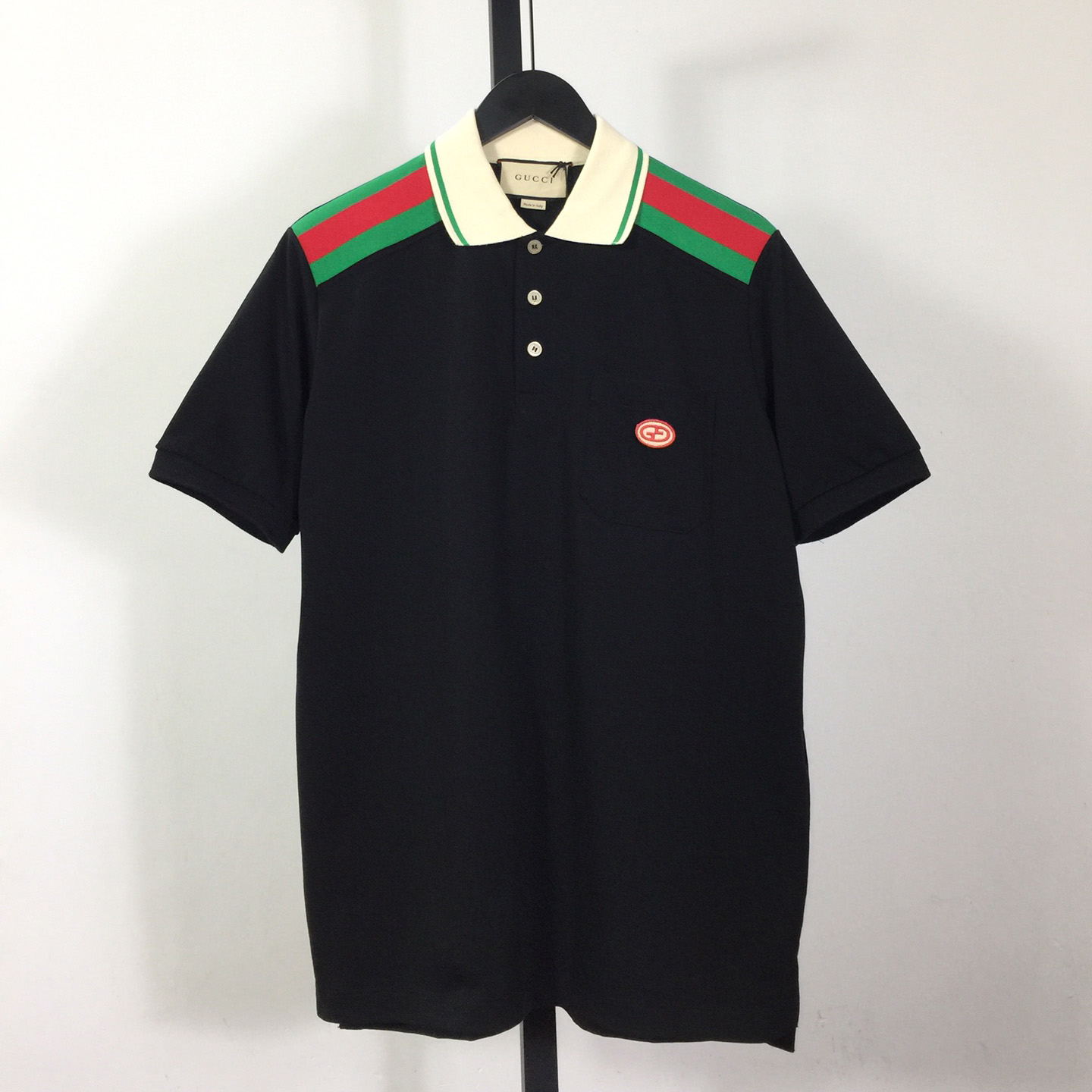 Gucci Cotton Polo With Interlocking G - FashionPlug