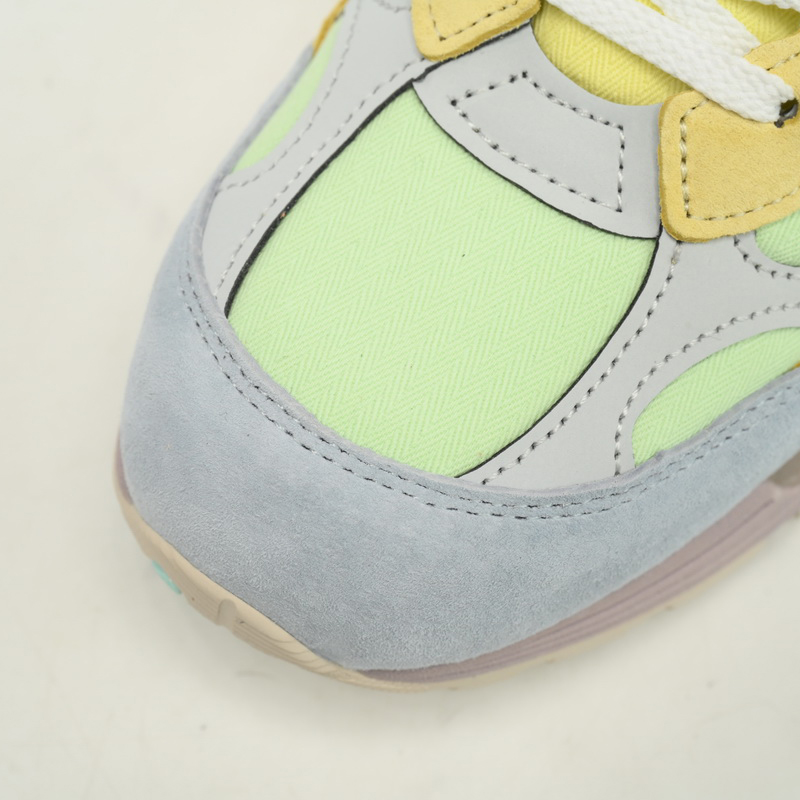 New Balance 992 Yellow Green Powder Sneakers      M992AB - FashionPlug