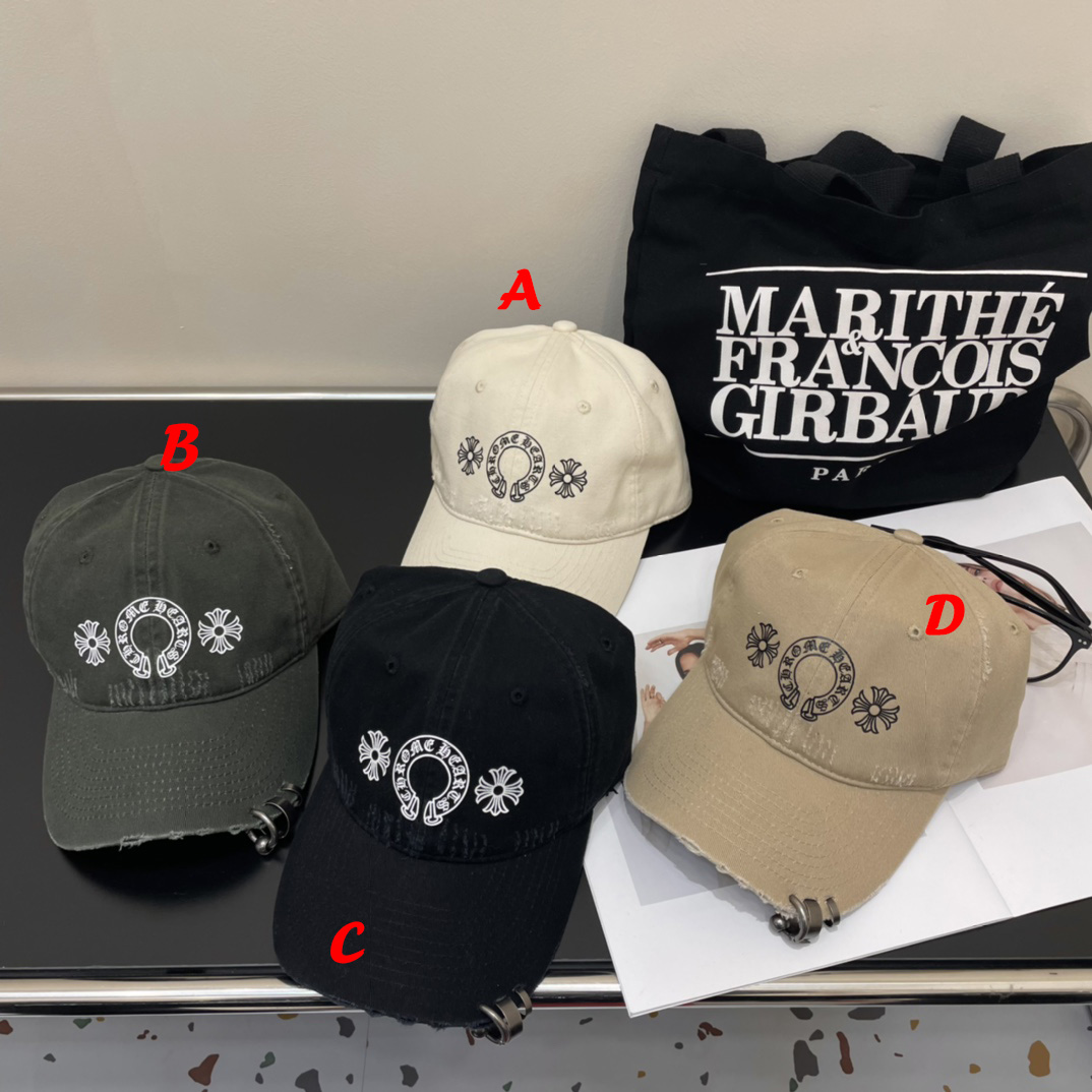 Chrome Heart Baseball Cap  - FashionPlug
