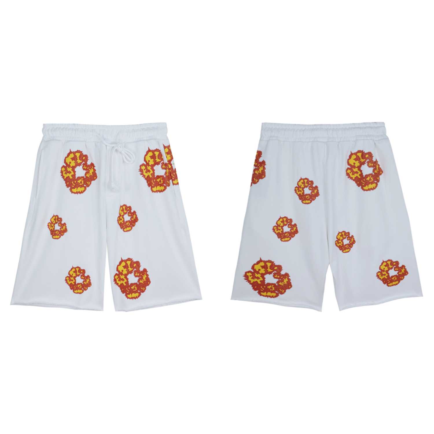 Denim Tears Cotton Wreath Sweat Shorts - FashionPlug