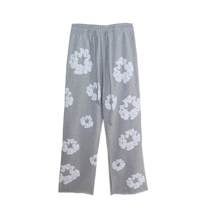 Readymade x Denim Tears Cotton Wreath Sweatpants - FashionPlug