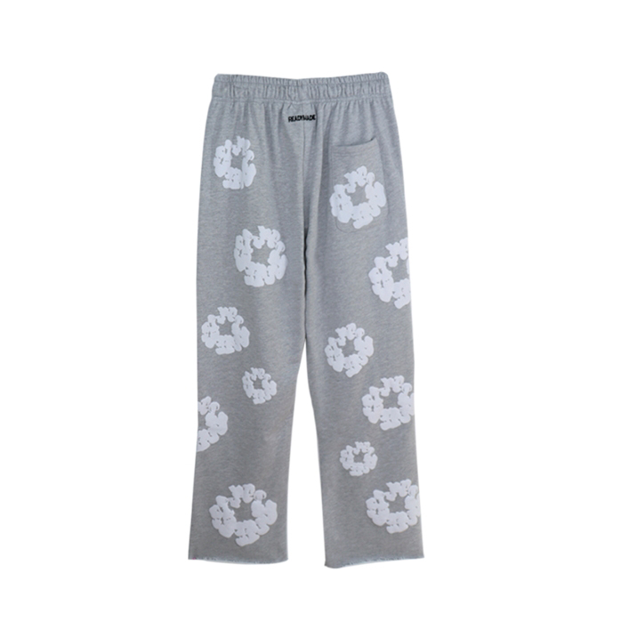 Readymade x Denim Tears Cotton Wreath Sweatpants - FashionPlug