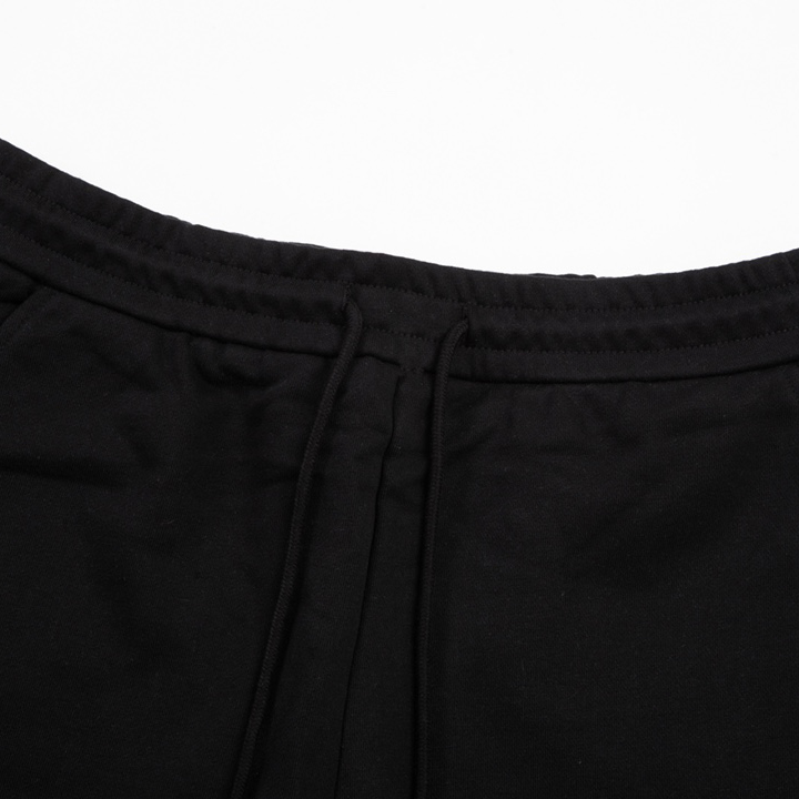 Balenciaga Logo Cotton Shorts - FashionPlug