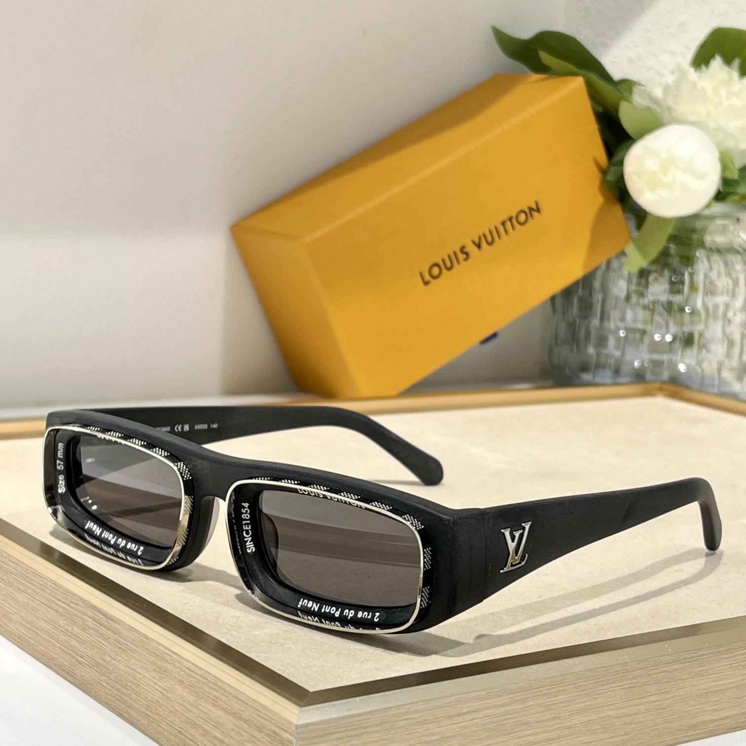 Louis Vuitton LV Super Vision Low Square Sunglasses     Z2388W - FashionPlug