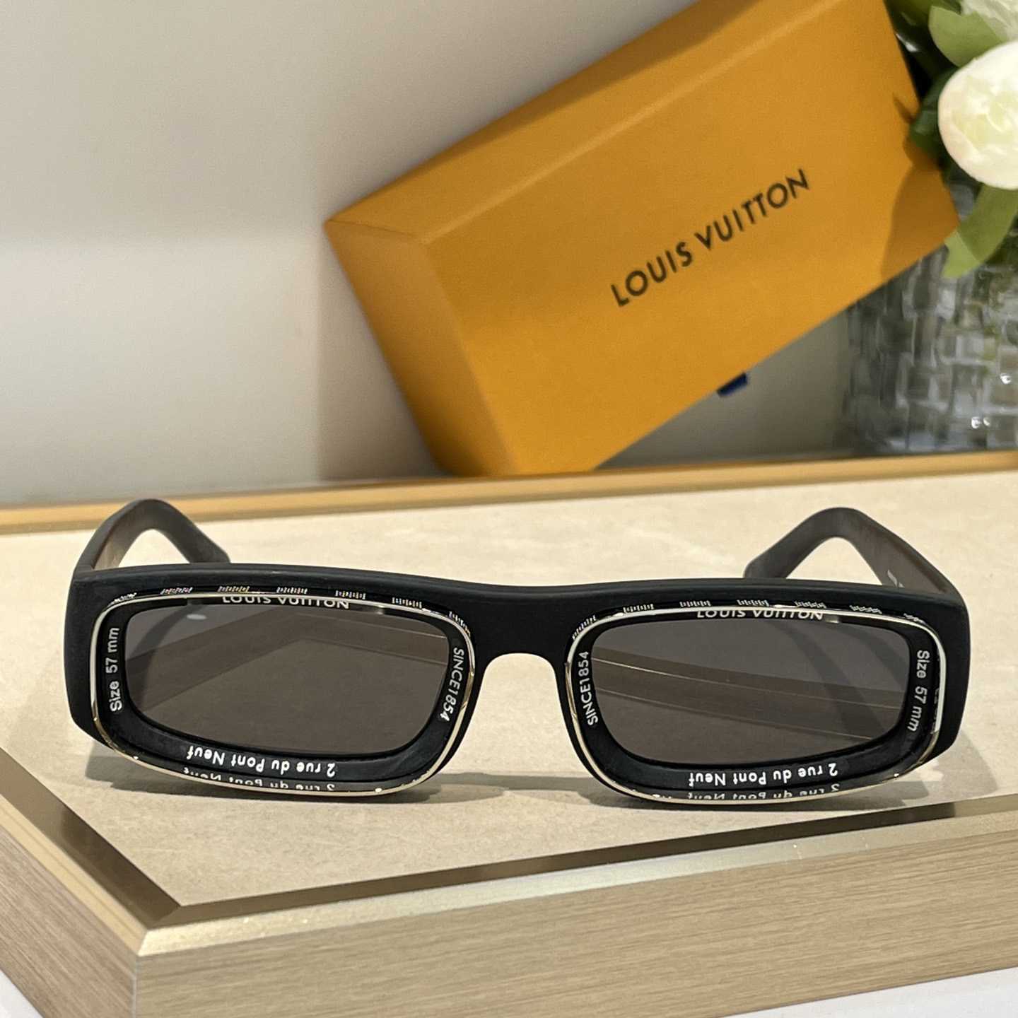 Louis Vuitton LV Super Vision Low Square Sunglasses     Z2388W - FashionPlug