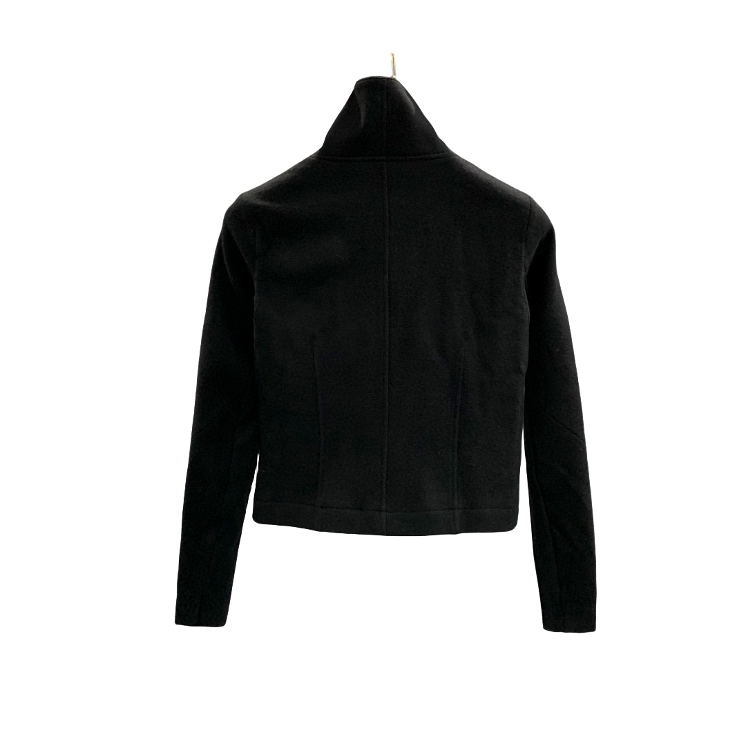 Rick Owens Zipped Virgin Wool Jacket - FashionPlug