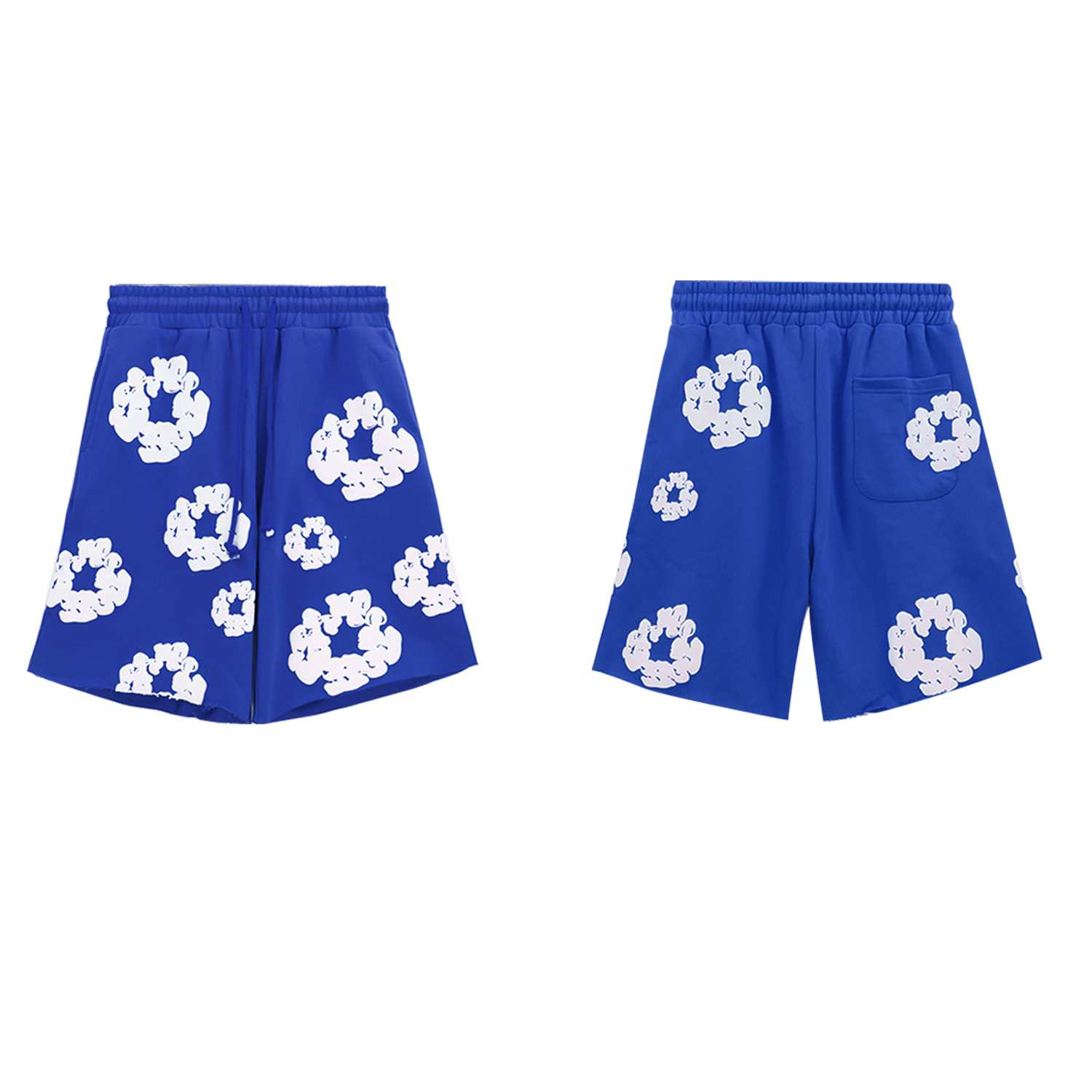 Denim Tears Cotton Wreath Sweat Shorts - FashionPlug