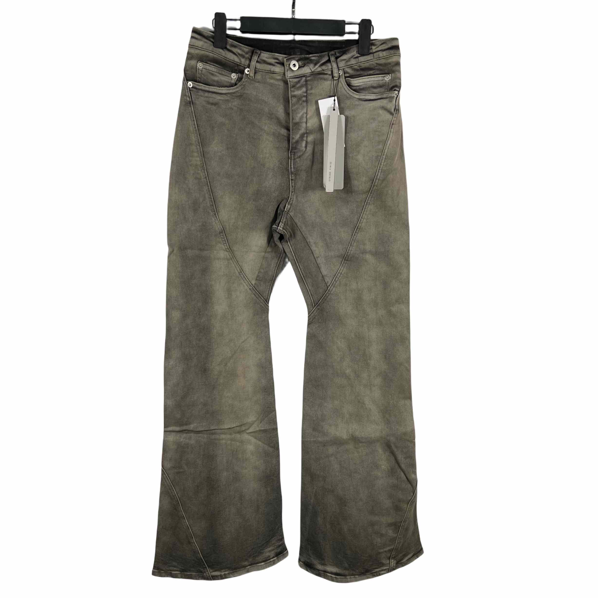 Rick Owens Drkshdw Wide-leg Bootcut Pants - FashionPlug