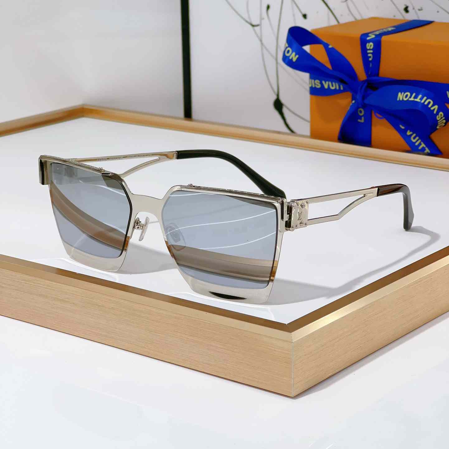 Louis Vuitton 1.1 Millionaires Metal Sunglasses   Z1966U - FashionPlug