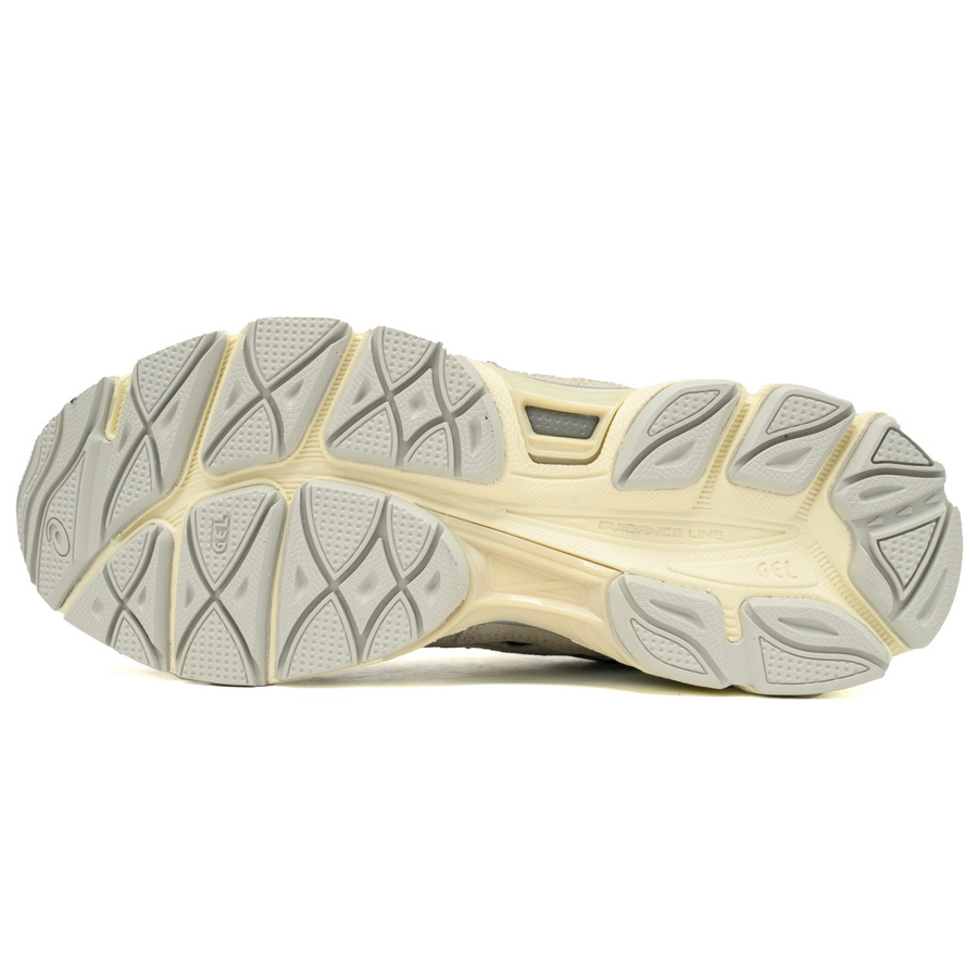 AsicsGEL-NYC Rice White Gray Sneakers           1201A789  - FashionPlug