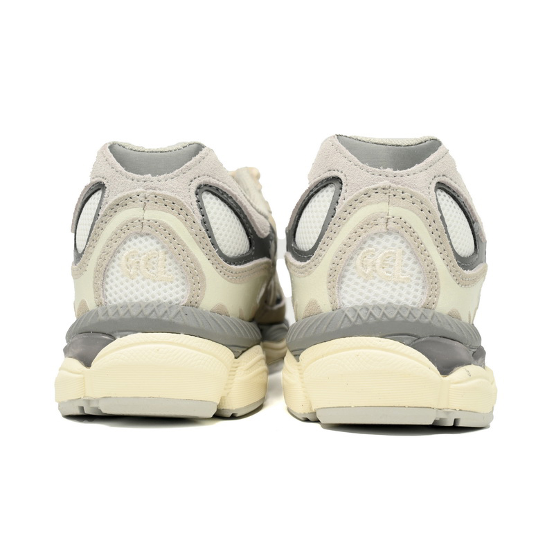 AsicsGEL-NYC Rice White Gray Sneakers           1201A789  - FashionPlug