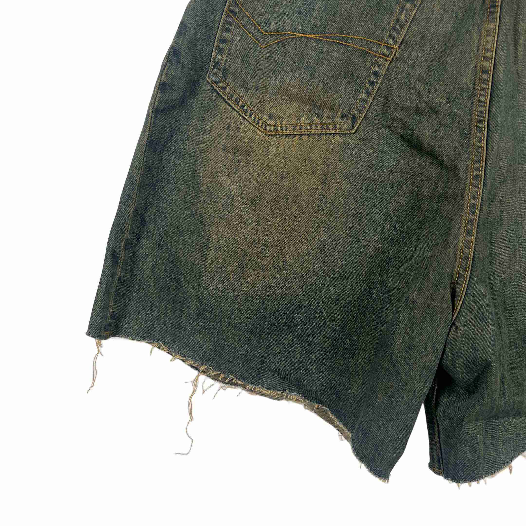 Balenciaga Denim Shorts - FashionPlug