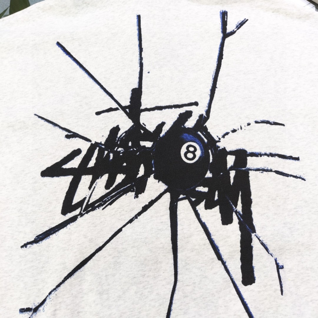 Stussy Lgo-embroidered Drawstring Hoodie - FashionPlug
