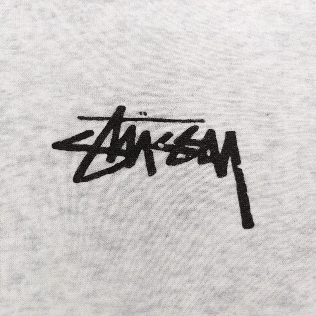 Stussy Lgo-embroidered Drawstring Hoodie - FashionPlug