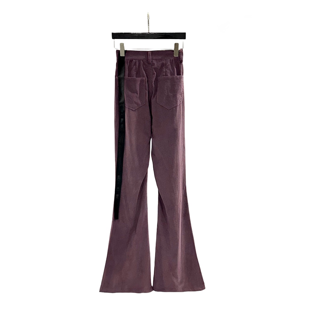 Rick Owens Drkshdw Purple Bolan Jeans - FashionPlug