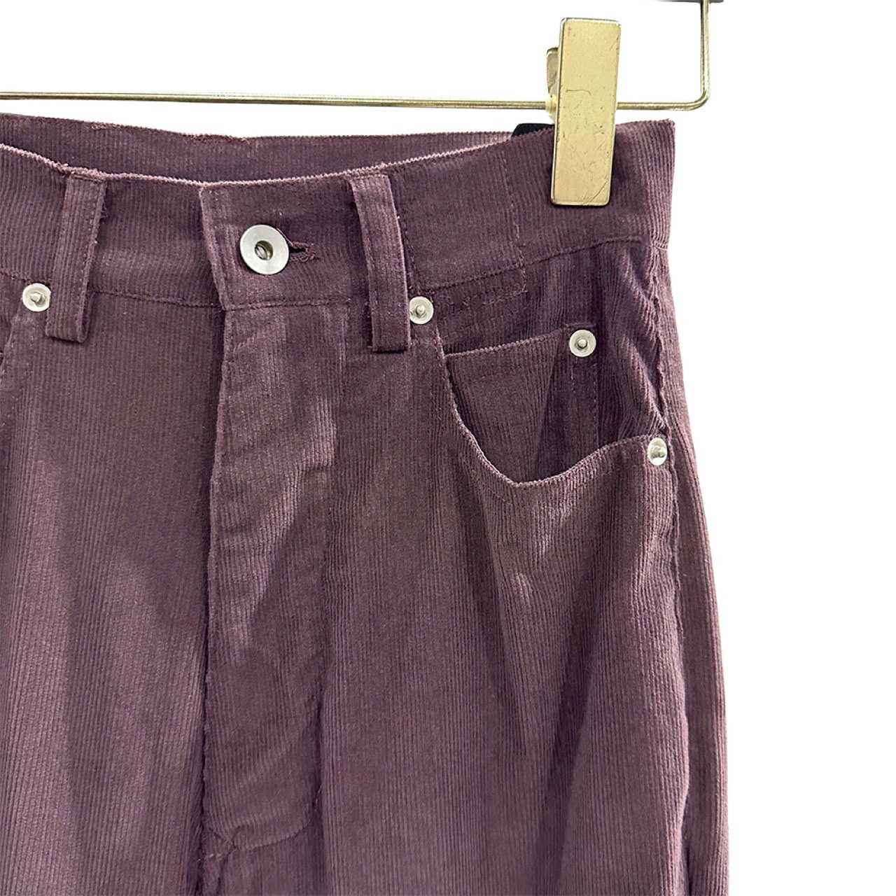 Rick Owens Drkshdw Purple Bolan Jeans - FashionPlug