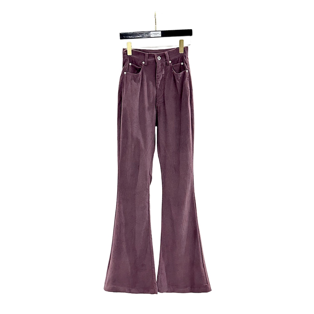 Rick Owens Drkshdw Purple Bolan Jeans - FashionPlug