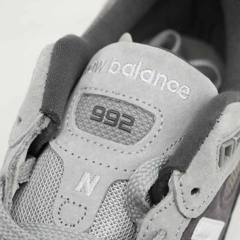 New Balance 992 Grey Blue Sneakers      M992AG  - FashionPlug