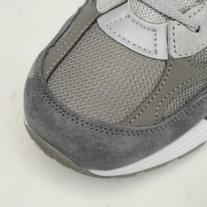 New Balance 992 Grey Blue Sneakers      M992AG  - FashionPlug